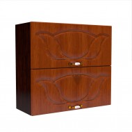 Corp superior 80 cu 2 usi orizontale Zebra MDF frunza cedru Corp superior 80 cu 2 usi orizontale Zebra MDF frunza cedru
